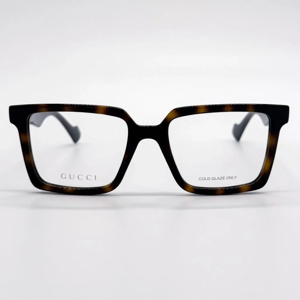 NEW GUCCI EYEGLASSES GG1540O 002 HAVANA UNISEX EYEWEAR GUCCI